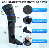 TOLOCO Leg Massager, Leg Massager with Air Compression for Circulation, Relaxation and Pain Relief with 6 Modes 3 Vibration, Birthday Christmas Gifts for Women/Men