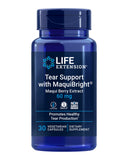 Life Extension Tear Support with MaquiBright 60mg - Maqui Berry Extract Eye Health Supplement For Dry Eyes - Tear Production Formula - Non-GMO, Gluten-Free, Vegetarian - 30 Capsules