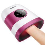 FIT KING Hand Massager with Heat for Hand Massage and Circulation - Cordless & Portable & Touch Screen - Ideal Gifts for Women Mom Wife Friends - FSA HSA Eligible