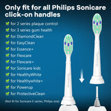 Toptheway Toothbrush Replacement Heads Compatible with Philips Sonicare ProtectiveClean DiamondClean C2 G2 W 4100 5100 Plaque Control, 10 Pack