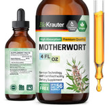 MAUWE HERBS Motherwort Tincture - Organic Motherwort Herbal Extract - Liquid Supplement for Women’s Health - Promote Calm - Alcohol & Sugar Free - Vegan Drops 4 Fl.Oz.