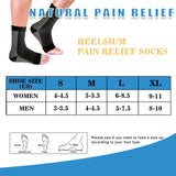 Neuropathy Socks for Women, 6Pairs Soothe Compression Socks for Neuropathy Pain, Ankle Brace Plantar Fasciitis Swelling Relief (S/M)