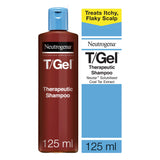 NEUTROGENA T/Gel Therapeutic Shampoo For Flaky, Itchy Scalp (1x 125ml), Anti-Dandruff Shampoo for the treatment of Scalp Psoriasis, Seborrheic Dermatitis and Dandruff, Medicated Shampoo for Itchy and Dry Scalp