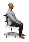 OPTP Thoracic Lumbar Back Support - Full Back and Lumbar Support for Improved Sitting Posture, Upper/Lower Back Support for Chair, and Car Back Cushion for Travel