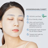 Mediheal Best Korean Watermide Essential Face Mask - 10 Hydrating and Moisturizing Sheet Masks With Water 3x Complex For All Skin Types