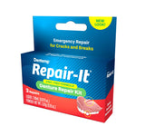 Dentemp Repair Kit - Repair-It Advanced Formula Denture Repair Kit - Denture Repair Kit Repairs Broken Dentures - Denture Repair to Mend Cracks & Replace Loose Teeth…