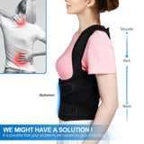 AIFYHOUSE Back Brace for Posture for Women and Men - Posture Brace for Women Under Clothes (40"-42")