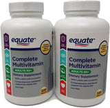 Equate Mature Adult 50+ One Daily Complete Multivitamin Compare to Centrum Silver (400 Ct)