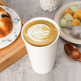 YEEHAW【16 oz 210 Pack Disposable Paper Coffee Cups, Bulk White Hot to Go Cups for Hot Coffee, Hot Liquid, Chocolate, Juice, Hot Beverage Drinkings, Ideal for Cafes, Bistros, Office and Family