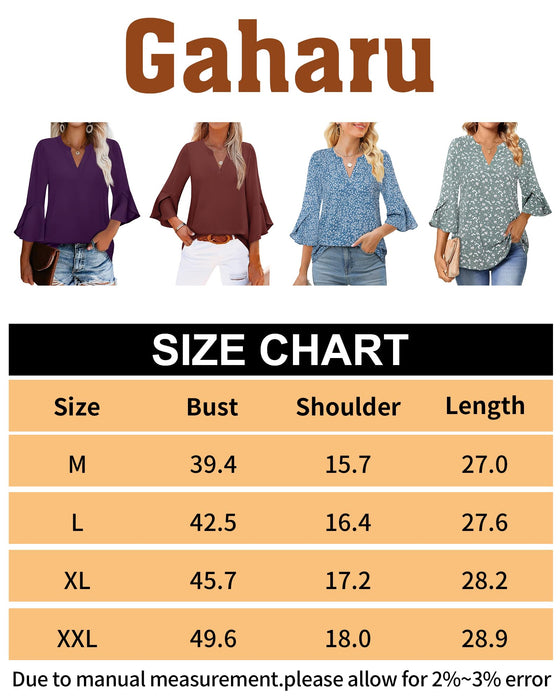 Gaharu Long Sleeve Blouses for Women Blouse Business Casual Outfits Office Work Blouses Elegant Clothes Formal Cruise Wear for Women Christmas 2023 Holiday Vacation Shirts Spring Tops Multi-red,XL