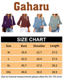 Gaharu Long Sleeve Blouses for Women Blouse Business Casual Outfits Office Work Blouses Elegant Clothes Formal Cruise Wear for Women Christmas 2023 Holiday Vacation Shirts Spring Tops Multi-red,XL