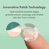 Rael Pimple Patches, Miracle Microcrystal Spot Cover - Hydrocolloid Acne Patches for Early Stage, with Tea Tree Oil, for All Skin Types, Vegan, Cruelty Free (18 Count)