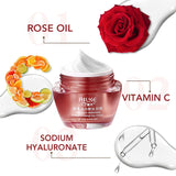 Whitening Face Cream, Dark Spots Corrector Cream, Freckles Remove Facial Cream, Reduce Sun Spots & Age Spots,With Vitamin C, Sodium Hyaluronate, Brightening Day &Night Cream, Instantly Skin Glowing