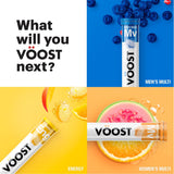 Voost, Hydration, Electrolyte and Hydration Tablet, B Vitamins, Daily Vitamin Supplement, Effervescent Drink Tablet, No Sugar + Low Calorie, Fruit Punch Flavor, 40 Count