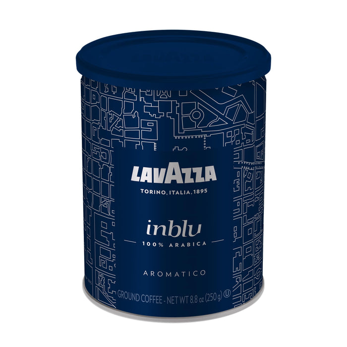 Lavazza in Blu Espresso Ground Coffee Blend, Medium Espresso Roast, 8.8 Oz (Pack of 4)