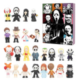 Halloween Advent Calendar Kids 24 Days Halloween Calendar Countdown Movie Character Doll Figure Collectible