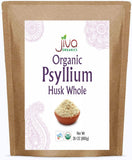 Jiva Organics Whole Psyllium Husk (Isabgol) 28 Oz Jumbo Bag - Non-GMO, Unflavored - Keto Friendly, Soluble Fiber