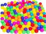 LANGXUN 50 Soft Plastic Balls - Toy Balls for Kids - Gift for Toddler Birthday Christmas, Ball Pit Play Tent, Water Toys, Kiddie Pool, Party Decoration