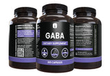 PURE ORIGINAL INGREDIENTS GABA (365 Capsules) No Magnesium Or Rice Fillers, Always Pure, Lab Verified