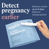 Apphia Baby Planning Bundle - 15 Digital Ovulation Tests and 3 Pregnancy Tests, 6 Days Sooner for Early Pregnancy Detection- Made in USA