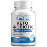 Keto Probiotics with Prebiotic - Digestive & Gut Health - Supports Occasional Constipation, Diarrhea, Gas & Bloating - Probiotics for Women & Men - Ketogenic Diet Probiotic - 60 Capsules