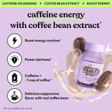 Lemme Wake Up Caffeine Energy Gummies, 80mg of Caffeine Per Serving, Coffee Bean Extract, Cappuccino Flavor, Vegan & Gluten Free, 1 Month Supply (60 ct)