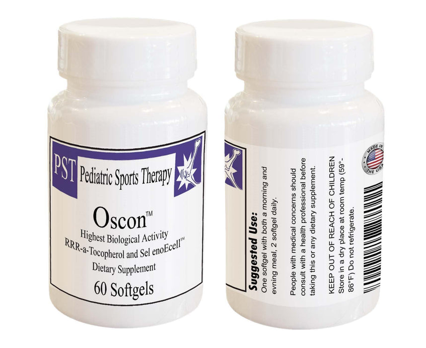 Oscon 60 ct - RRR-a-tocopherol & Selenium Nutraceutical Supplement