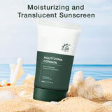 Generic Heartleaf Silky Moisture Sunscreen, Moisture Daily Sunscreen, Korean SPF 50+ PA++++ Clear Filter Sun Essence, No White Cast, Hydrating, Moisturizing, Cools Down, Light Finish