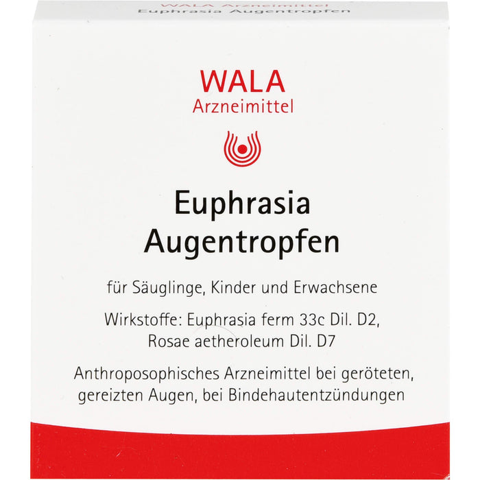 Wala Euphrasia eye drops EDO, 10 pcs.