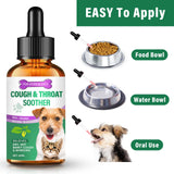 Dog Cough Treatment - Herbal Dog Cough Relief Drops for Allergy, Dry, Wet & Barky Cough - Allergy Relief Immune Supplement for Dogs of All Breeds & Sizes