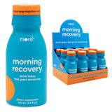 Morning Recovery Electrolyte, Milk Thistle Drink Proprietary Formulation to Hydrate While Drinking for Morning Recovery, Highly Soluble Liquid DHM, Orange Mango, Pack of 12