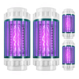 Bug Zapper Indoor, 4 Pack Electronic Mosquito Zapper Indoor Mosquito Killer Lamp with UV Light Attractant, Plug in Fruit Fly Traps Indoor for Home, Living Room, Office Pest Control