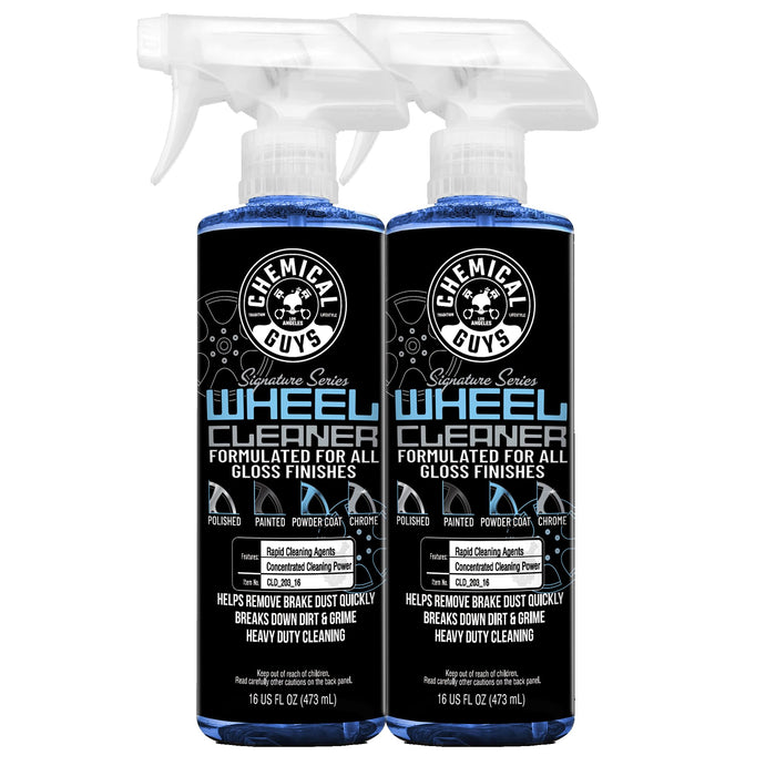 Chemical Guys CLD_203_1602 Signature Series Wheel Cleaner, Formated For All Gloss Finishes, Safe for Cars, Trucks, SUVs, Motorcycles, RVs & More 16 fl oz (2 Pack)