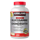 Generic Kirk-Land Signature Extra Strength Glucosamine 1500 mg Chondroitin 1200 mg 280 Tablets Bundle | 140 Days Supply | Helps Lubricate and Cushion Joints