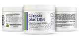 Chrysin Plus DIM Cream - 4 oz - Topical Aromatase Inhibitor Cream for Men & Women - Supports Estrogen Balance