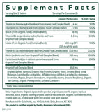 Gaia Herbs Pro Organic B-Complex - For Overall Health & Wellness - With Vitamin B12, Vitamin B6, Niacin, Bromelain, Biotin & More - 50 Vegan Tablets (25 Servings)