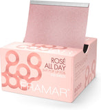 Framar Rosé All Day Pop Up Hair Foil, Aluminum Foil Sheets, Hair Foils For Highlighting - 500 Foil Sheets