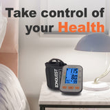 Konquest KBP-2704A Automatic Upper Arm Blood Pressure Monitor - Adjustable Cuff - Large Backlit Display - Irregular Heartbeat Detector - Tensiometro Digital…