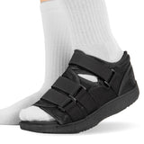 BraceAbility Post-op Shoe for Broken Foot or Toe | Medical/Surgical Walking Boot Cast, Stress Fracture Brace & Orthopedic Sandal with Hard Sole (Small - Female)