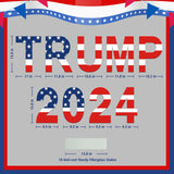 9Pcs Trump 2024 Yard Sign Yard Decorations Placard Voted for Trump Lawn Signs Triggering Signs Rally Decoration Outdoor Lawn Yard Signs 4th of July Decorations Outdoor