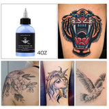 Tattoo Supply Kits - 120ML/ Tattoo Transfer Gel Stencil Solution Perfect for Sharp Dark Clean Stencil Tattoo Supplies 4oz Tattoo Ink 8pcs Transfer Paper