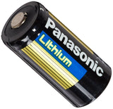 Panasonic CR123A-12PK Lithium 3V Photo Lithium Battery, 0.67" Diameter x 1.36" H (17.0 mm x 34.5 mm), Black/Gold/Blue (Pack of 12)