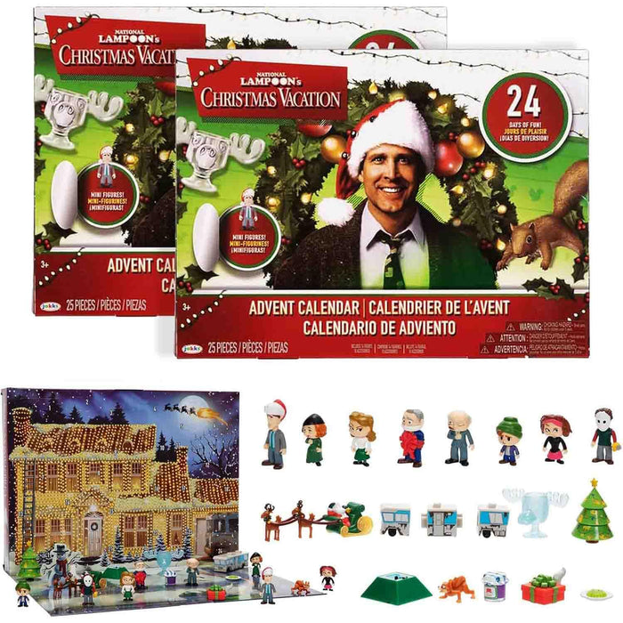 National Lampoon’s Christmas Vacation Advent Calendar2024New - 24 Day Christmas Vacation Advent Calendar - Advent Calendar National Lampoon Contains 24 Gifts (2PC)