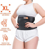 Everyday Medical Plus Size Umbilical Hernia Support Belt I Pain and Discomfort Relief from Umbilical, Navel, Ventral and Incisional Hernias I Hernia Binder for Big Men and Large Women I L/XL