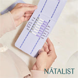 Natalist Ovulation Test Kit Home Fertility Strips for Women - Clear & Accurate Result Tracker Helps Get Timing Right While Planning for Baby - 30 Count