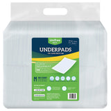 Unifree Disposable Underpad, Bed Pads, Incontinence Pad, Super Absorbent, 100 Count, Blue (M 24x24 Inch)