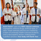 NUTRI-PATCH Joint & Inflamm Topical Patch,Infused with MSM,Turmeric,Glucosamine,White Willowbark,and Other Wellness Ingredients.Designed to give You a Boost (30/Pack)