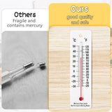 Maitys 50 Pcs Student Thermometers Mercury Free Science Thermometer School Supplies Boiling Point Thermometers for Classroom Teaching Tools