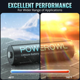 POWEROWL Lithium Batteries AA High Capacity Long Lasting, 1.5V Double A Battery for High-Tech Devices - 8 Pack