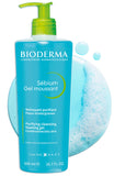 Bioderma - Sébium - Foaming Gel Pump - Cleansing and Make-Up Removing - Skin Purifying - for Combination to Oily Skin 16.91 Fl Oz (Pack of 1)